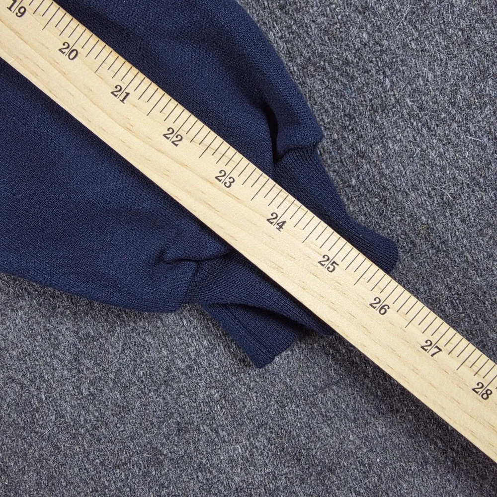 Vintage‎ 90s Champion Sweatshirt Mens Medium Navy Blue Embroidered Logo Crewneck